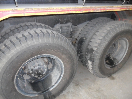 Hino Mega 260 แรง แก๊ส CNG 6 ถัง แม่ลูก อู่ สหะกิจ ปี 47-48 ยาง 90\%  คัสซีเลี้ยม พร้อมใช้