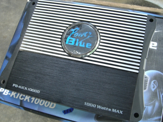แอมป์ คลาสD  Power Blue PB-Kick1000D 1000Watts