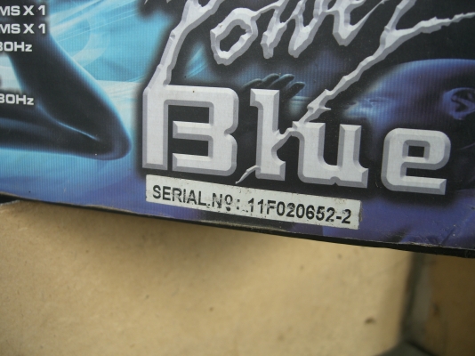 แอมป์ คลาสD  Power Blue PB-Kick1000D 1000Watts