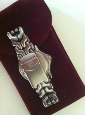 ขาย นาฬิกา TAG heuer ก้างปลา boy size ด้านล้วน สวยๆ ไม่ค่อยใส่ รับประกัน แท้แน่นอน