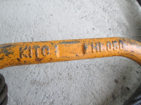 หัวตะขอพร้อมสลิง KITO 5ตัน