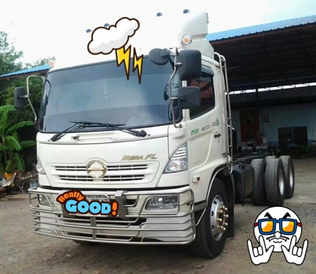 HINO MEGA FL 220 Hp หัว-ครัทซี แต่งหล่อๆครับ (ทีมงานรถคุณภาพ)