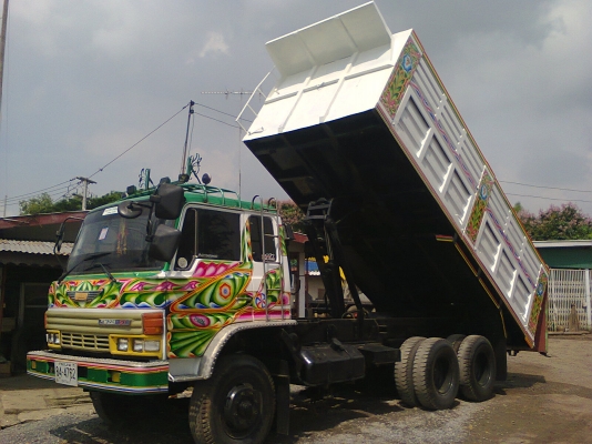 HINO  KT925 2เพลาดั้มสโลอินเตอร์ทิฟฟี่ เพลามิสซู527คัลซีสวยใหญ่วางหัวใหม่ซูโม่FM227ใหญ่สวย