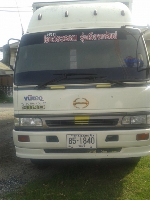 ขายรถตู้HINO FFยาว 7.20มตรปี45.JO8C TURBO