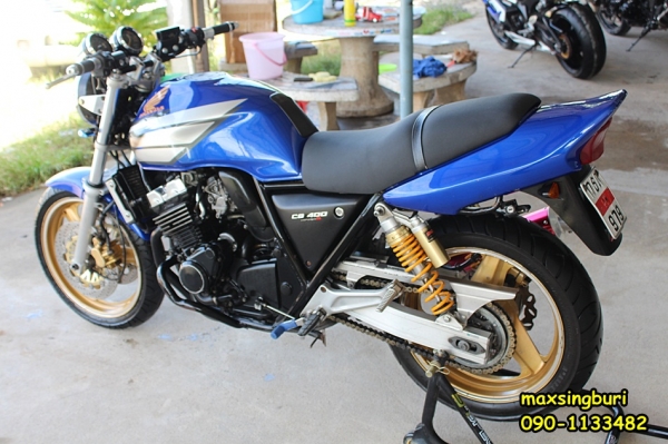 แม็กสิงห์บุรี//CB400 ปี95 สภาพดี พร้อมใช้ ทะเบียนแท้โอนขนส่ง 129000 ลดได้ รับแลก-เทิร์น