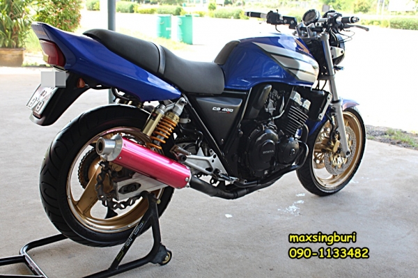 แม็กสิงห์บุรี//CB400 ปี95 สภาพดี พร้อมใช้ ทะเบียนแท้โอนขนส่ง 129000 ลดได้ รับแลก-เทิร์น