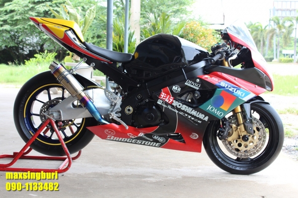 แม็กสิงห์บุรี//SUZUKI GSXR-1000 K6 ปี06 สภาพพร้อมซิ่ง แต่งเพียบ แรงโครตๆ 195000 ด่วน