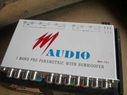 ปรีแอมป์ M Audio MA-703 7 แบนด์ พาราเมติค