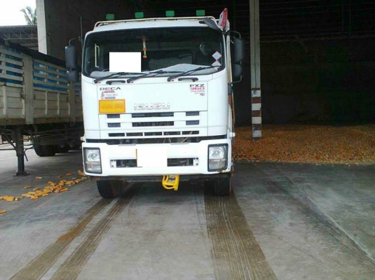ขายรถสิบล้อ ISUZU DECA FXZ 360 คอกเกษตรดั้ม  พ่วงแม่ลูก รถสวยพร้อมใช้งาน