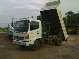HINO FC4J 15O ดั้มสามิตรห้างแท้ปี 49 F หน้า Fหลัง เบรคทิฟี่ ภายในสวย ยางใหม่ 6 เส้น แอรเย็น