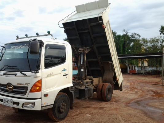 HINO FC4J 15O ดั้มสามิตรห้างแท้ปี 49 F หน้า Fหลัง เบรคทิฟี่ ภายในสวย ยางใหม่ 6 เส้น แอรเย็น
