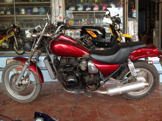 ขายบิ๊กไบค์ คาวาซากิ 400cc ถูกมาก ด่วน ด้านใน