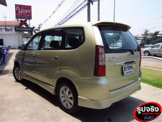 TOYOTA AVANZA 1.3 S ติด NGV แล้ว ปี 2006 รถบ้านใช้น้อย