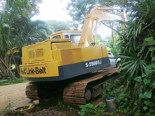 รถแบคโฮ SUMITOMO S-2600 BJ เทียบเท่า KOMATSU PC120-2 รถพร้อมใช้งาน มีใบอินวอยล์.