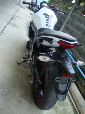 ขาย ER6n  abs   ปี 2012 (สีขาว) วิ่ง 8000 กก