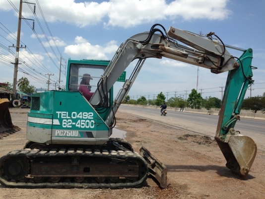 ขายรถแบคโฮ KOMATSU PC75UU-1 มีVDOครับ นำเข้าจากญี่ปุ่น สนใจติดต่อ 081-2990958 ขายรถแบคโฮ KOMATSU PC75UU-1 มีVDOครับ นำเข้าจากญี่ปุ่น สนใจติดต่อ 081-2990958