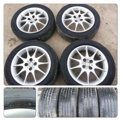 ขายแม็กเดิม Toyota Altis ขอบ 16 4รู100 +ยาง ราคา 5,500บาทถูก