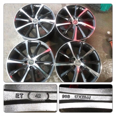 ขายแม็กมือ2 ขอบ17 Valenza 4รู100 ราคา 6,900 บาทราคาถูก