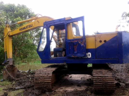 KOMATSU PC120-2 เครื่องเดิม ปั๊มเดิม ^^