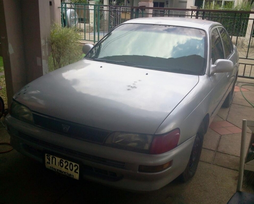 ขายtoyota 1.6m/t สามห่วง ปี95 จกไฟฟ้า เพาเวอร์ ติดแก๊สlpg