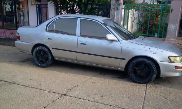 ขายtoyota 1.6m/t สามห่วง ปี95 จกไฟฟ้า เพาเวอร์ ติดแก๊สlpg