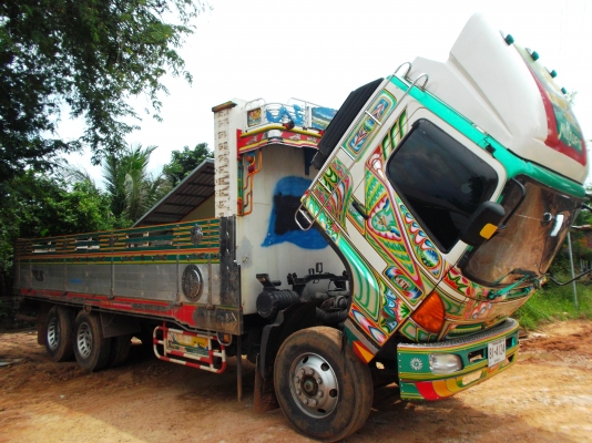 ขายด่วนรถสิบล้อHINOเมก้าเครืองJO8C220แรงม้าปี46