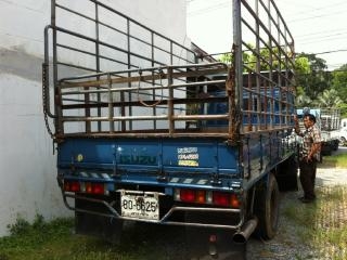 เบอร์ติดต่อ 087-7864923ขายรถบรรทุกหกล้ออีซูซู NPR เครื่อง 115 แรงม้า Fหน้า F หลังรถห้าง