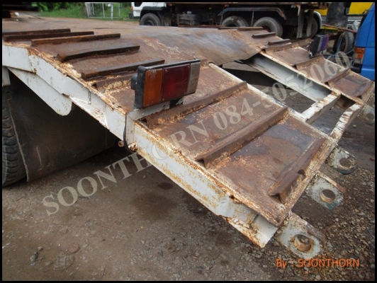 ขายด่วน รถบรรทุก 10 ล้อ MITSUBISHI FUSO 527M-A 195 แรง เทเลอร์หางปลา พร้อมใช้งาน ราคาสุดคุ้ม