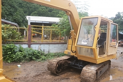 ขายรถแบ็คโฮ  MITSUBISHI   ms070-2  รถเก่านอก  มีเอกสารแจ้งจำหน่าย สภาพพร้อมใช้งาน