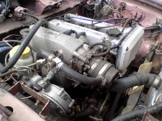 toyota 4ag ขับหลัง เครื่องพร้อมเกียร์