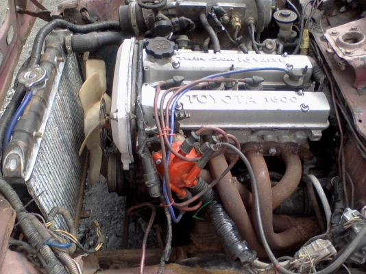 toyota 4ag ขับหลัง เครื่องพร้อมเกียร์