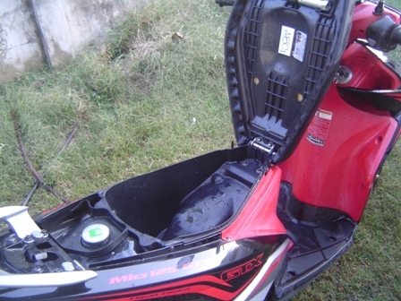 Yamaha Mio 125 GTX ล้อแม็ก เครื่องเดิมๆ สีแดงดำ เอกสารทะเบียนครบ