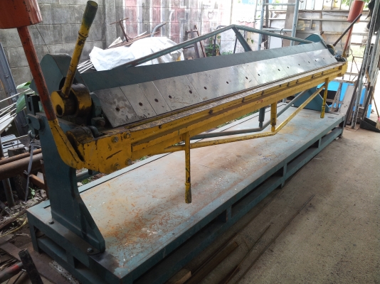 ขายเครื่องพับโลหะแบบถอดฟันได้ มือโยก พับยาว 3 เมตร ขาย 89,000 บาท อยู่ขอนแก่น 084-0311505