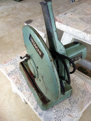 ขายไฟเบอร์ตัดเหล็ก 14" ยี่ห้อ Hitachi รุ่น CC-14SA