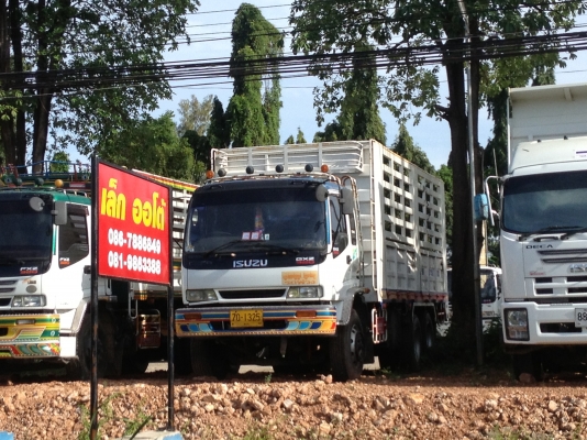 ISUZU DECA 320 hp MAXLOAD กระบะบรรทุกดรั้มพ์ รถสวย