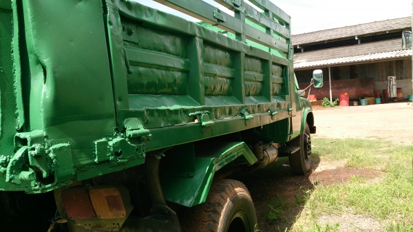 ขายรถหกล้อดั้มพ์หน้ายาวโตโยต้า เฟืองท้ายฟูโซ่ เครื่อง HINO H07C 185แรงม้า พวงมาลัยพาวเวอร์ มีแอร์ รถสวยสภาพดี แชสซีดีมากพร้อมใช้งาน ขาย 420,000 ทะเบียนเดิมพร้อมโอน