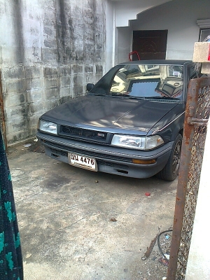 รถโตโยต้า โดเรม่อน สีเทา เจ้าของขายเอง   lpg