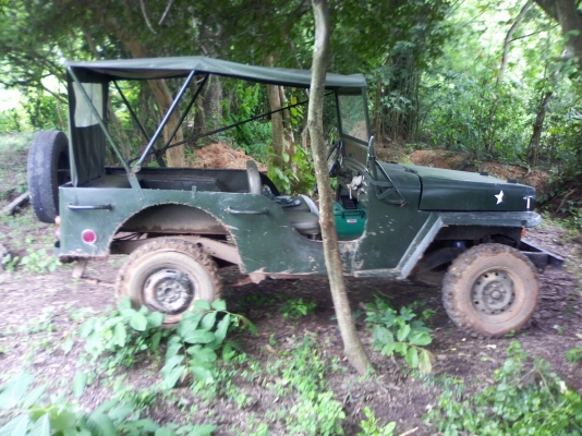 ขายรถจิ๊ป เอ็มสามแปด ไม่มีเล่ม เปลี่ยนเครื่องเป็นนิสสัน