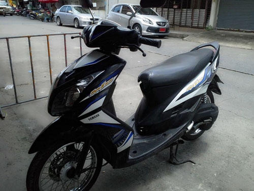 mio ไฟคู่ ปี 52 สีน้ำเงิน ขาว  รถบ้าน เครื่องเดิมๆแน่นๆ ไม่หลวม ไม่มีควัน เอกสารครบ