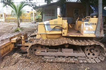 ขายรถดันดิน  BULLDOZER   MITSUBISHI   BD2G  ใบดัน ปรับ Slide   มีเอกสารแจ้งจำหน่าย สภาพพร้อมใช้งาน