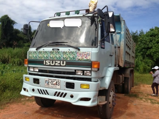 ขายรถ 10 ล้อดัมพ์ ISUZU ROCKY 240 แรงม้าหัวขาวทำฟ้า ราคา 1250000