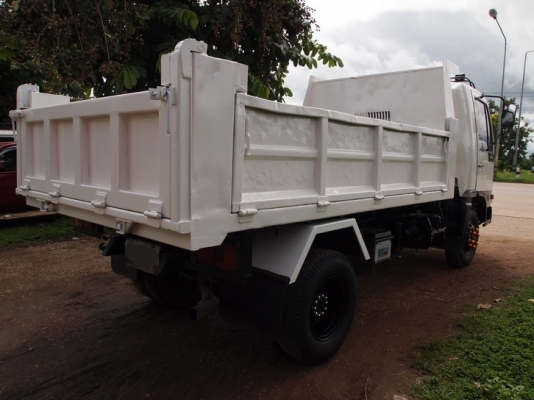 ขายรถบรรทุก6 ล้อ ดัมพ์ HINO  FB4J  เสมอทอง  เทอร์โบโรงงาน  ปี 45  ดัมพ์สามมิตร