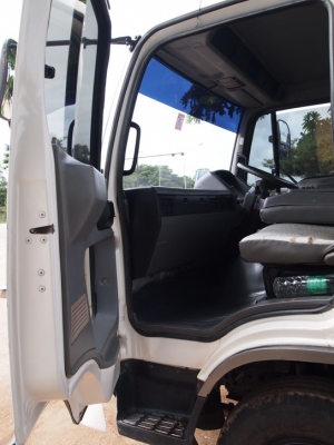 ขายรถบรรทุก6 ล้อ ดัมพ์ HINO  FB4J  เสมอทอง  เทอร์โบโรงงาน  ปี 45  ดัมพ์สามมิตร