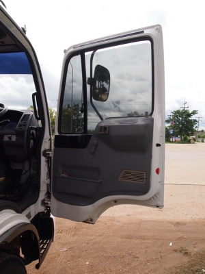 ขายรถบรรทุก6 ล้อ ดัมพ์ HINO  FB4J  เสมอทอง  เทอร์โบโรงงาน  ปี 45  ดัมพ์สามมิตร