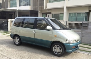 ขาย nissan serena 2.0 เกียร์ออโต้  + ติด LPG หัวฉีด