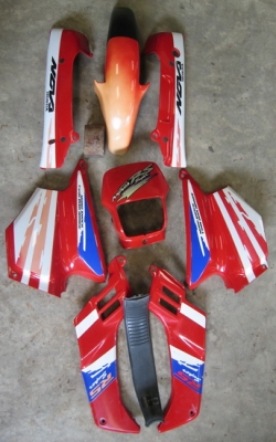 ขายชุดสี รถHonda nova super แท้ท้งชุด