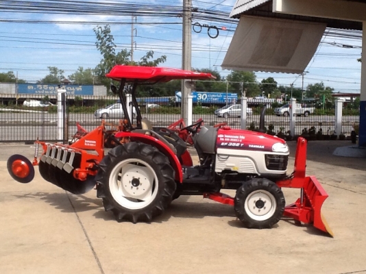 รถไถยันม่าร์ 35 แรง พร้อมใบมีดดันดินหน้าใหม่+ผานพรวน 5*22" รถไถยันม่าร์ 35 แรง พร้อมใบมีดดันดินหน้าใหม่+ผานพรวน 5*22"