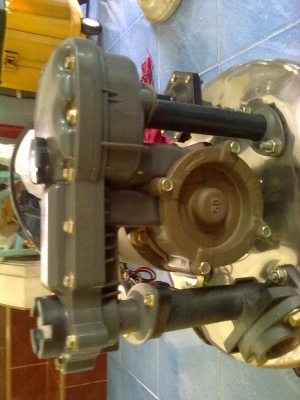 ปั๊มน้ำอัตโนมัติ mitsubishi ถังเลส 300 วัตต์