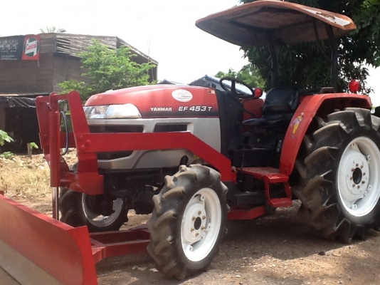 ยันร์ม่า EF453 T 4 WD 2 เพลา พร้อมใบมีดดันหน้า พร้อมใช้งาน