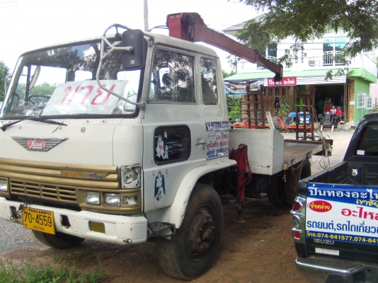 ขาย HIno KL300 ติดเครน พร้อมะเบียน